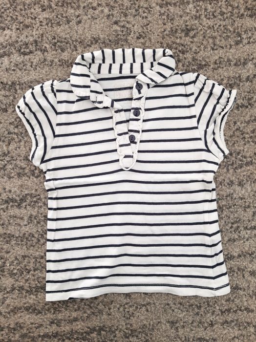 Smyk Cool Club Basic koszulka polo z kołnierzykiem paski rozmiar 110