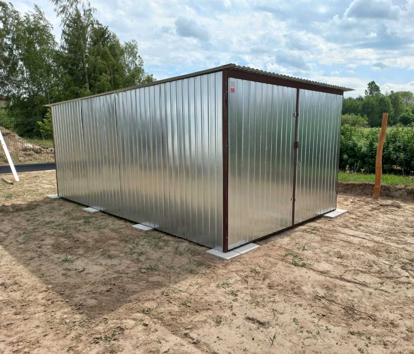 Garaż Blaszany 3x5 Schowek Producent