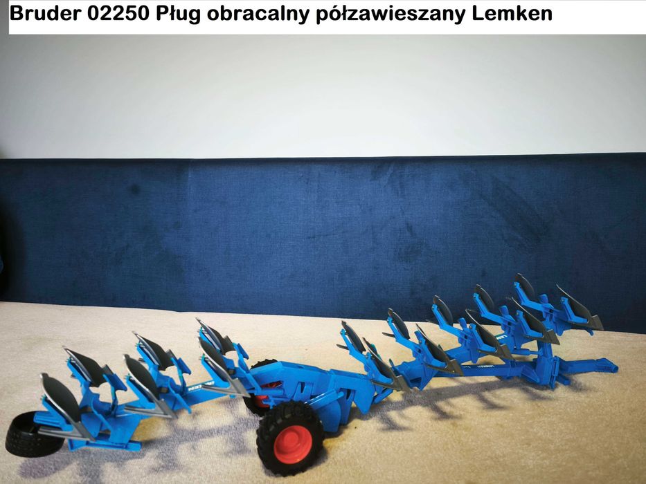 Bruder 02250 pług Lemken obrotowy
