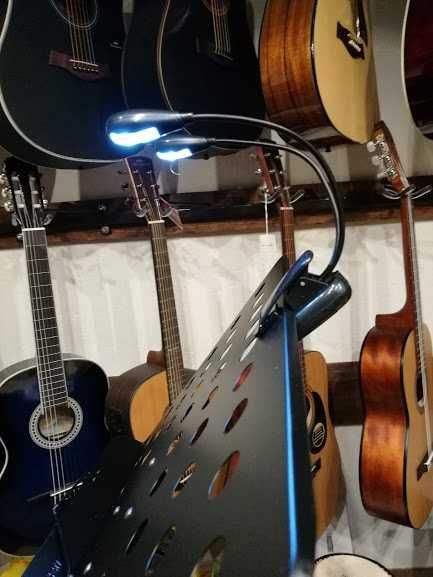 Ledowa lampka do pulpitu na nuty L2-4LED oświetlenie na pulpit nutowy