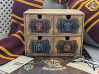 Ręcznie zdobiona minikomoda Ikea Moppe Harry Potter
