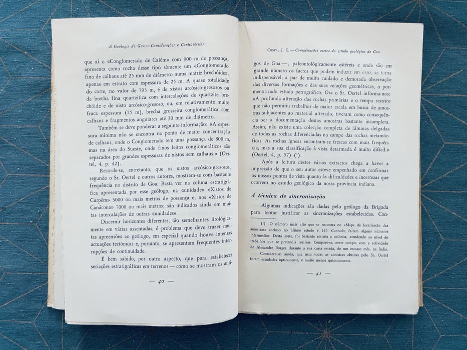 A Geologia de Goa