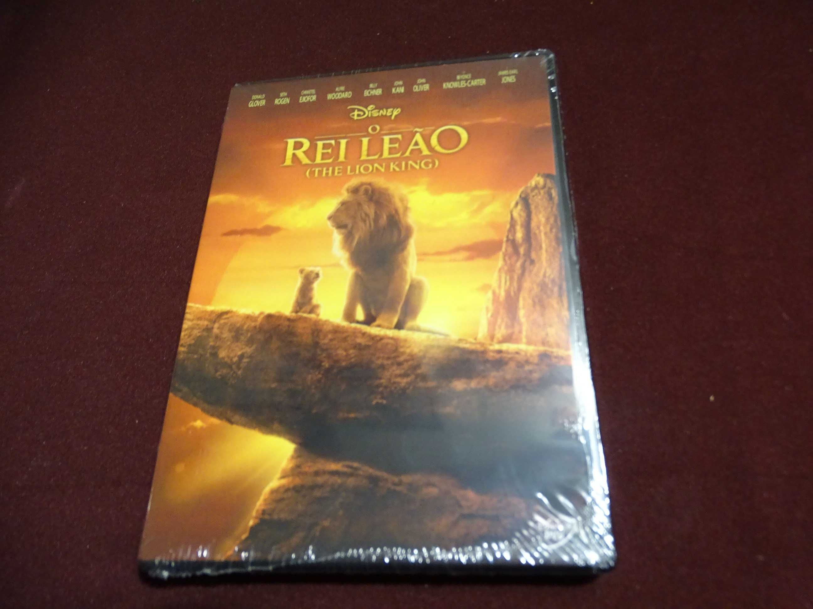 DVD-O Rei Leão/Disney 2019-Selado