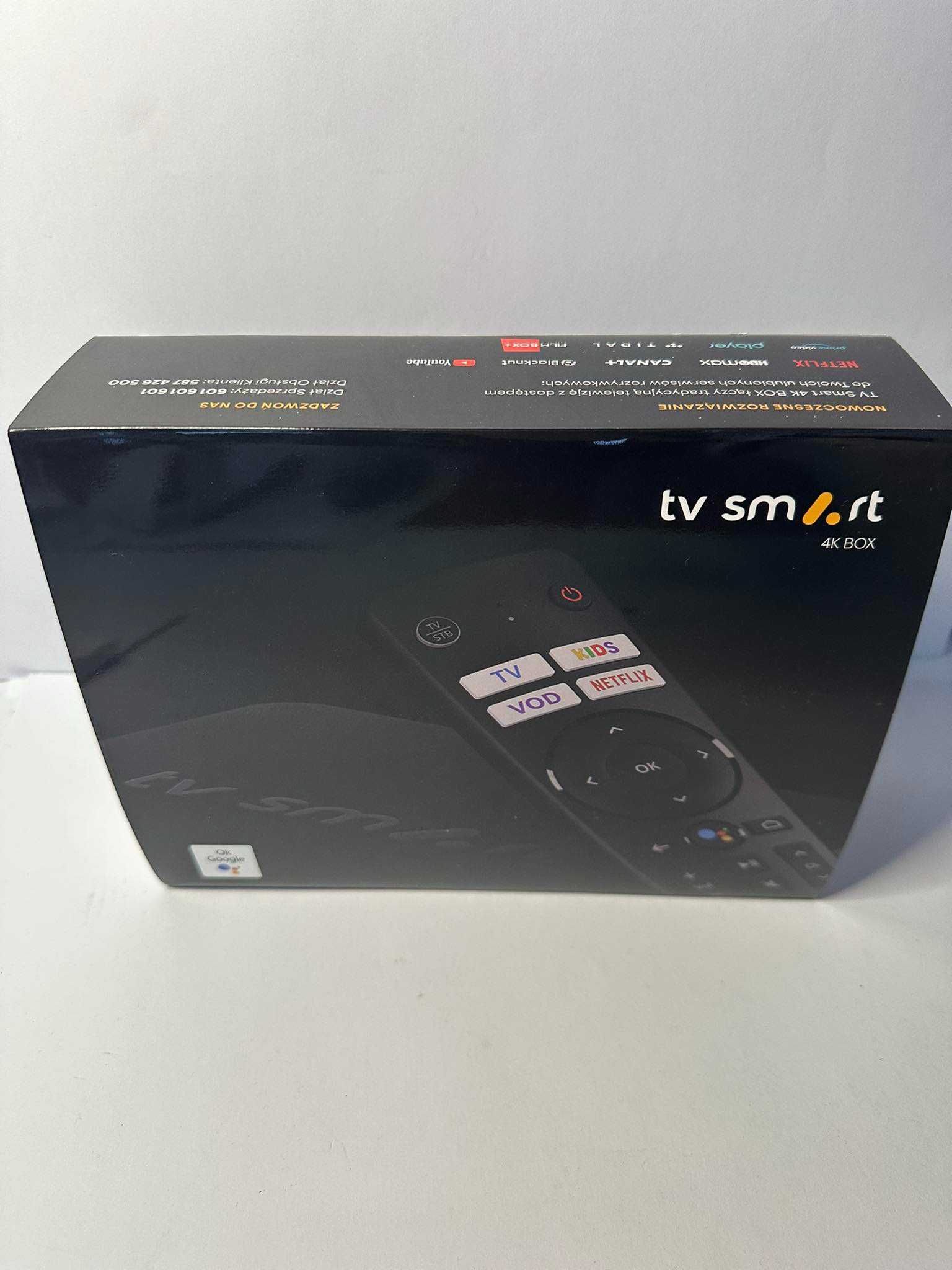 Dekoder TV SMART 4K DV8988  Nowy! (559/24/1 ) TYL