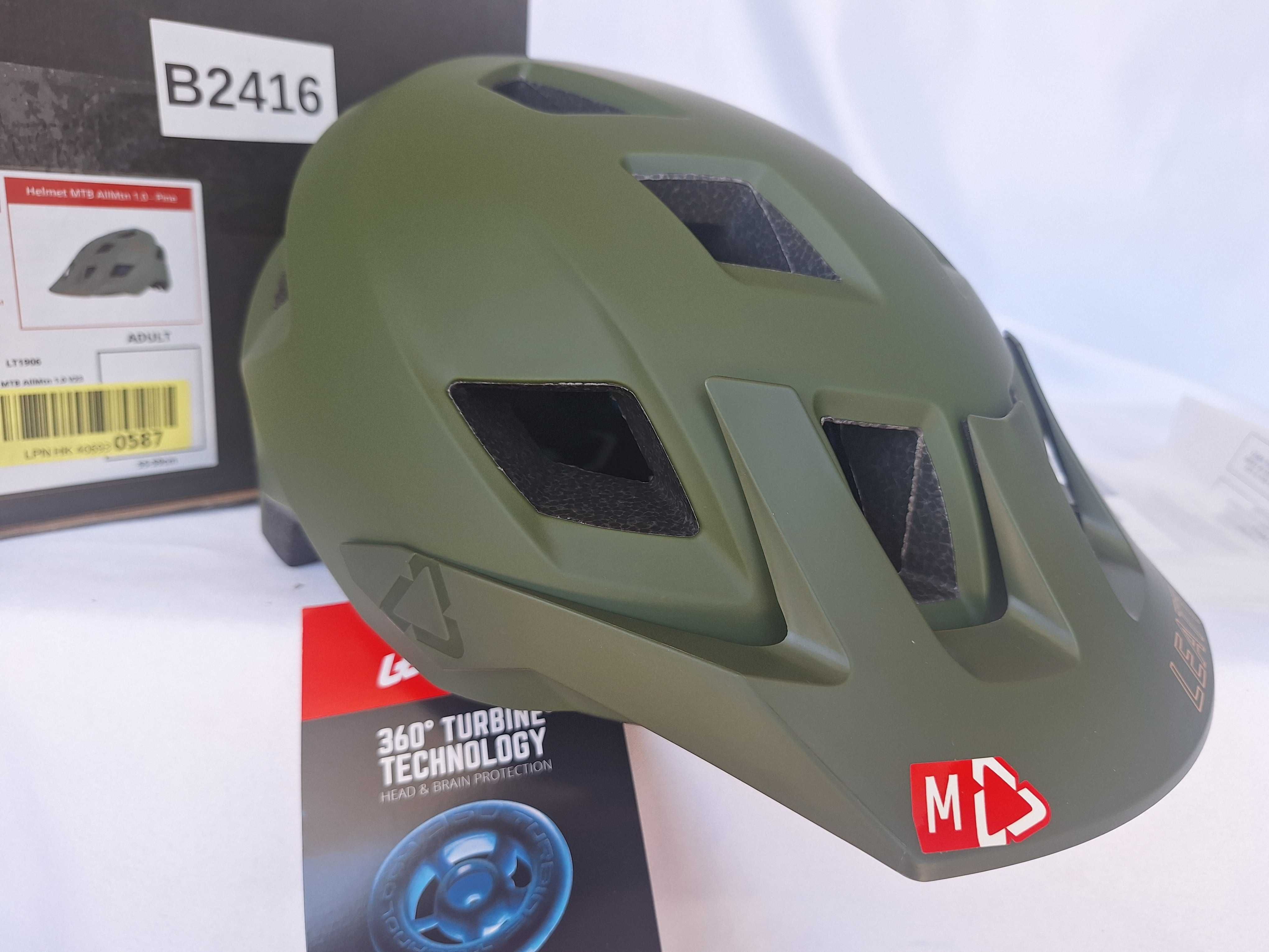 Kask Rowerowy Leatt LT1906 Helmet MTB AllMtn 1.0 V23 Pine M 55-59cm