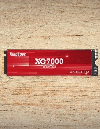 KingSpec XG7000 SSD 2TB M.2 NVME 2280 PCle Gen 4 7400/6600MB/s