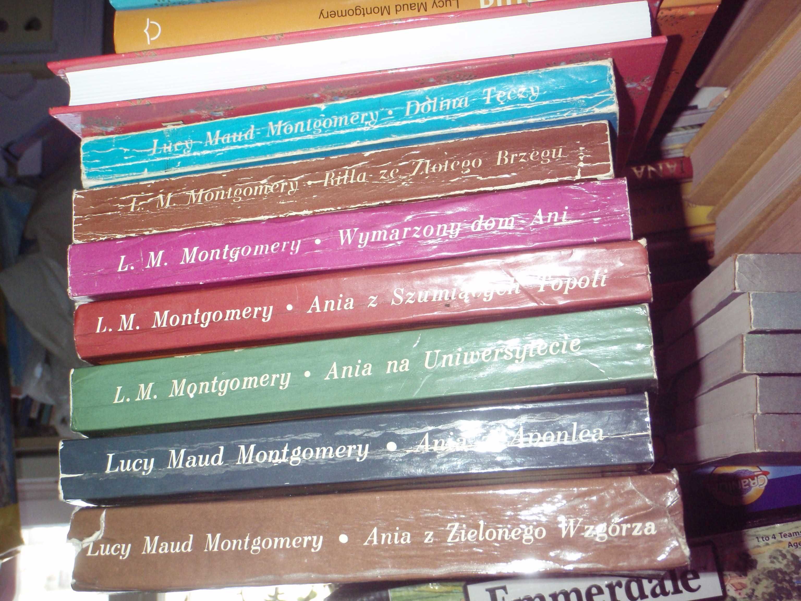 Ania z Zielonego Wzgórza - 8 części L.M. Montgomery