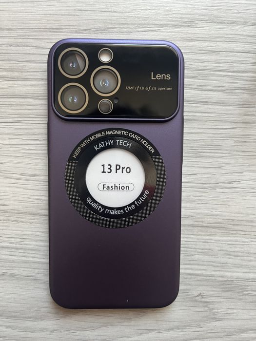 Чехол на iPhone 13 Pro purple айфон фиолетовый