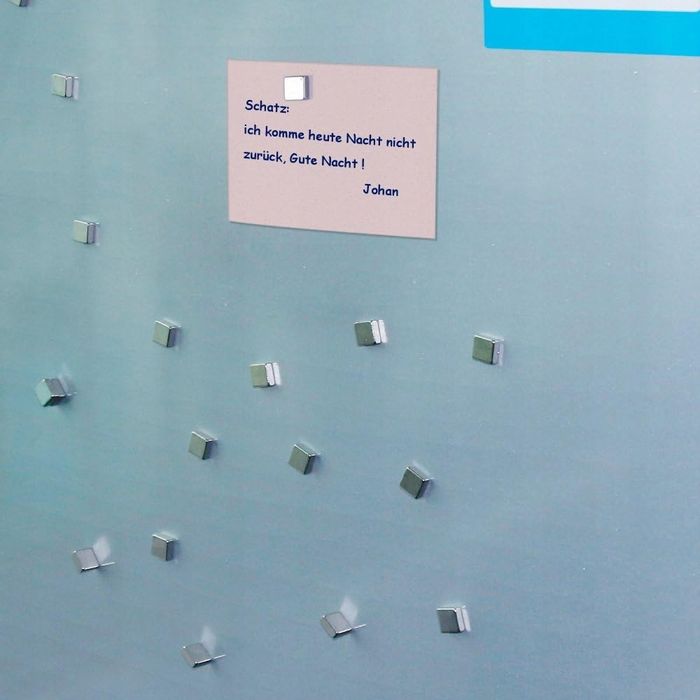 Zestaw 20 Magnesów neodymowych 10x10x4