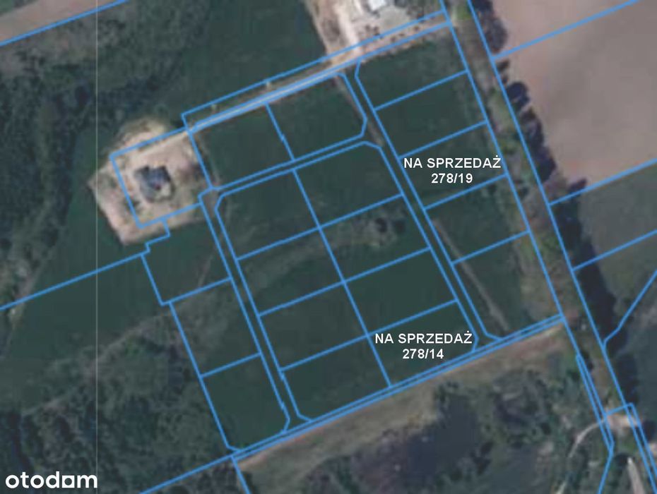 Działka siedliskowa blisko Elbląga 3000 m2