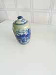 Pote azul e branco vintage