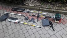 Mocna Kosa Spalinowa 4w1 Szpula / Tarcza / Piła / Nożyce PARKSIDE FV