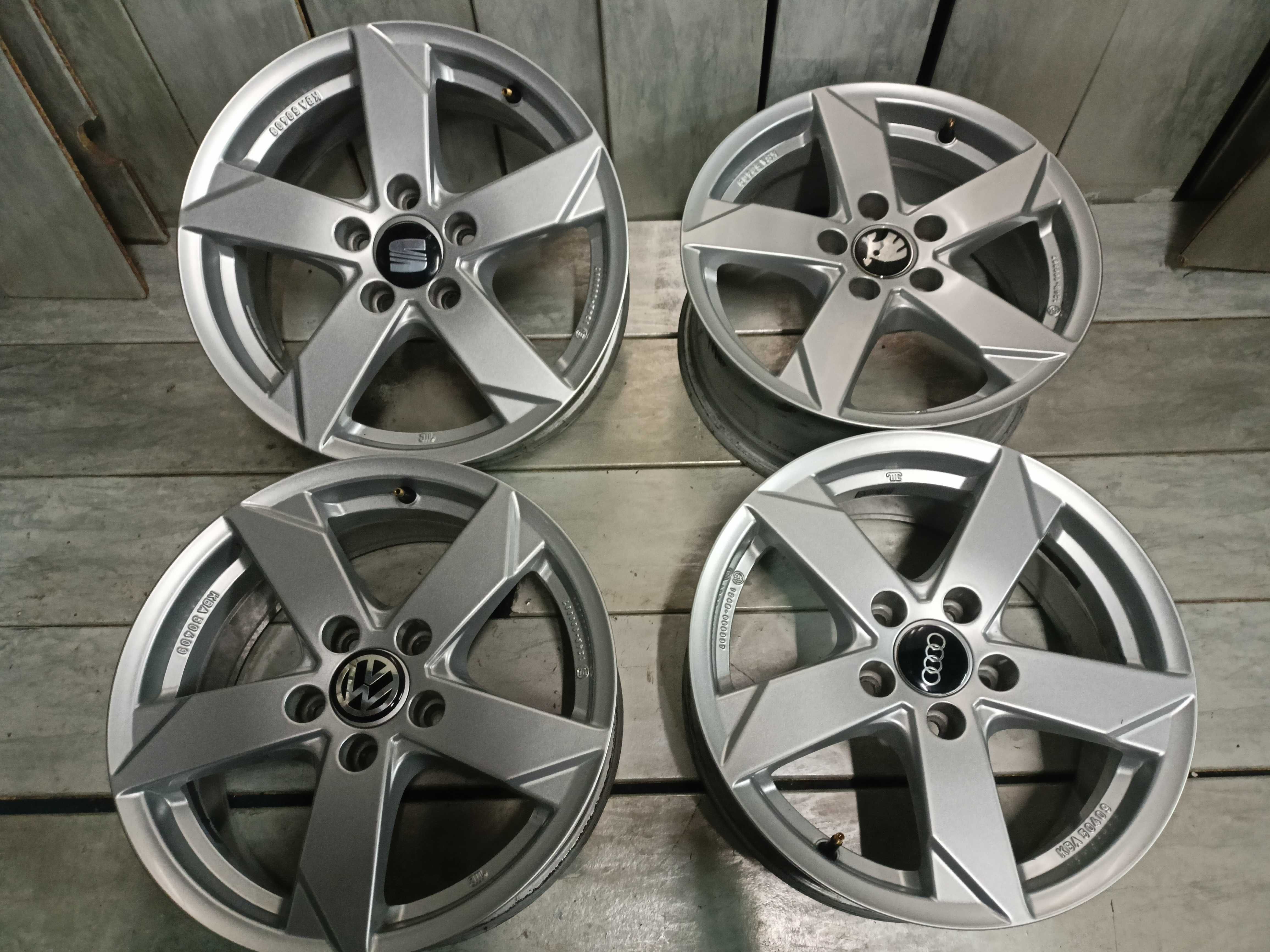 43# Alufelgi 16" 5x112 Vw Skoda Seat Audi