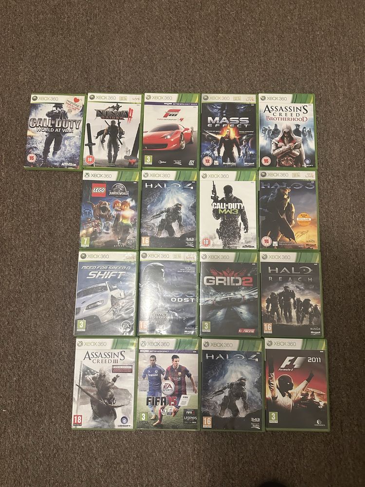 Xbox 360 +17gier+3dyski +pady dostepne od 20/04/2025