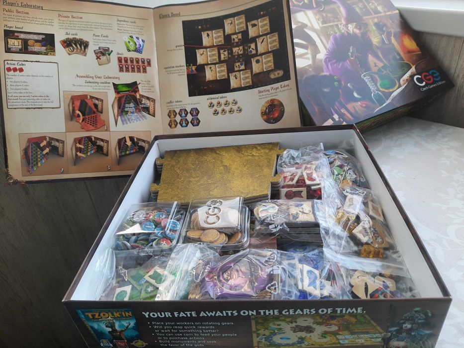 Настільна гра Alchemists. Повний базовий комплект, від 12 років