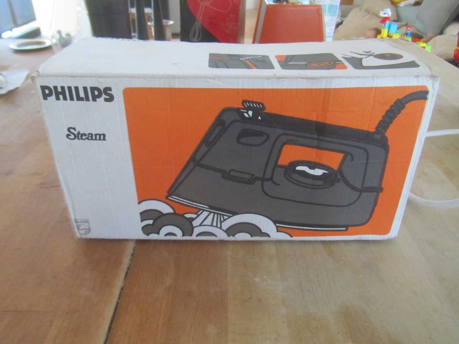 ferro a vapor Philips HD 1211 anos 80 NOVO