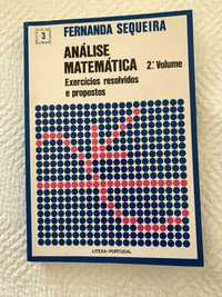 Análise Matemática Exercícios resolvidos e propostos Fernanda Sequeira