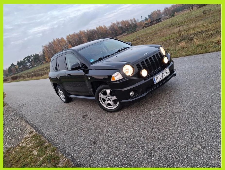 Jeep Compass 2.4 Benzyna 170KM 4x4 Automat Alufegi Klimatyzacja Mały Przebieg !
