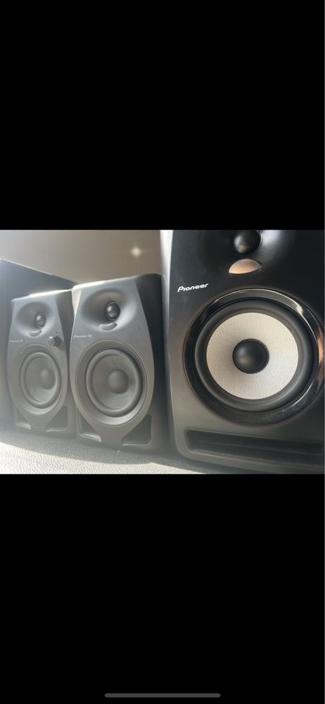 Colunas Pioneer S-DJ50X + DM-40D