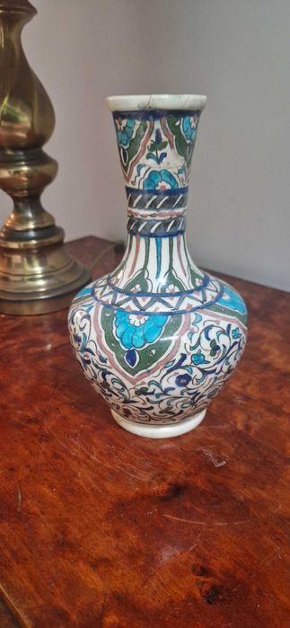 Wazon XIXw. Kütahya Turcja w stylu Iznik antyk unikat aukcyjny