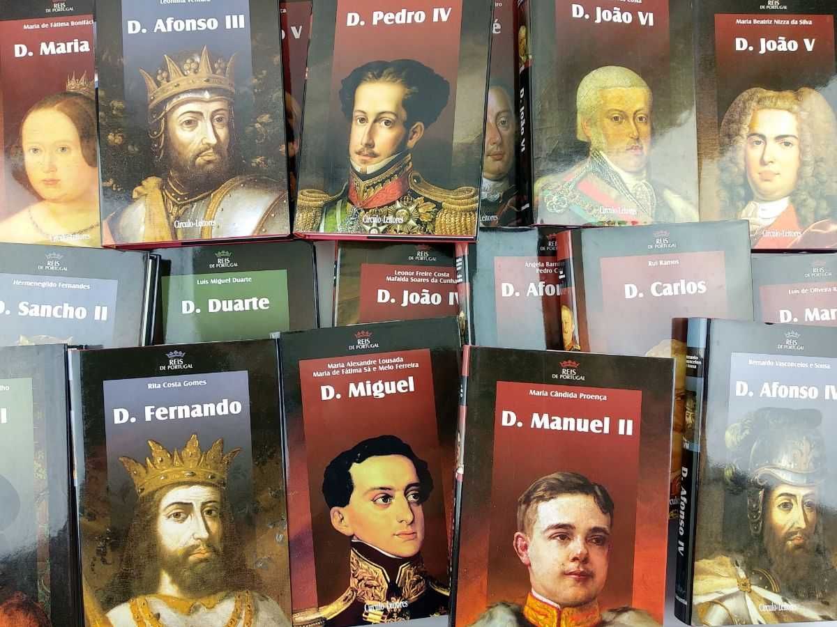 Livros Reis de Portugal- Círculo Leitores