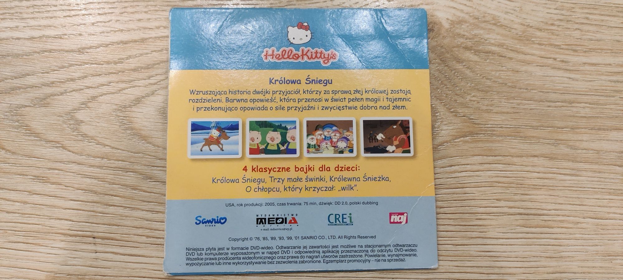 2 bajki VCD DVD CD Hello Kity  Misiowanki