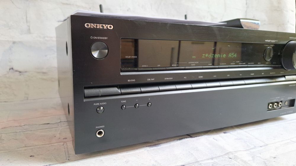 7.2 Onkyo TX-NR545 Wifi Bluetooth 4K ARC Optyk USB