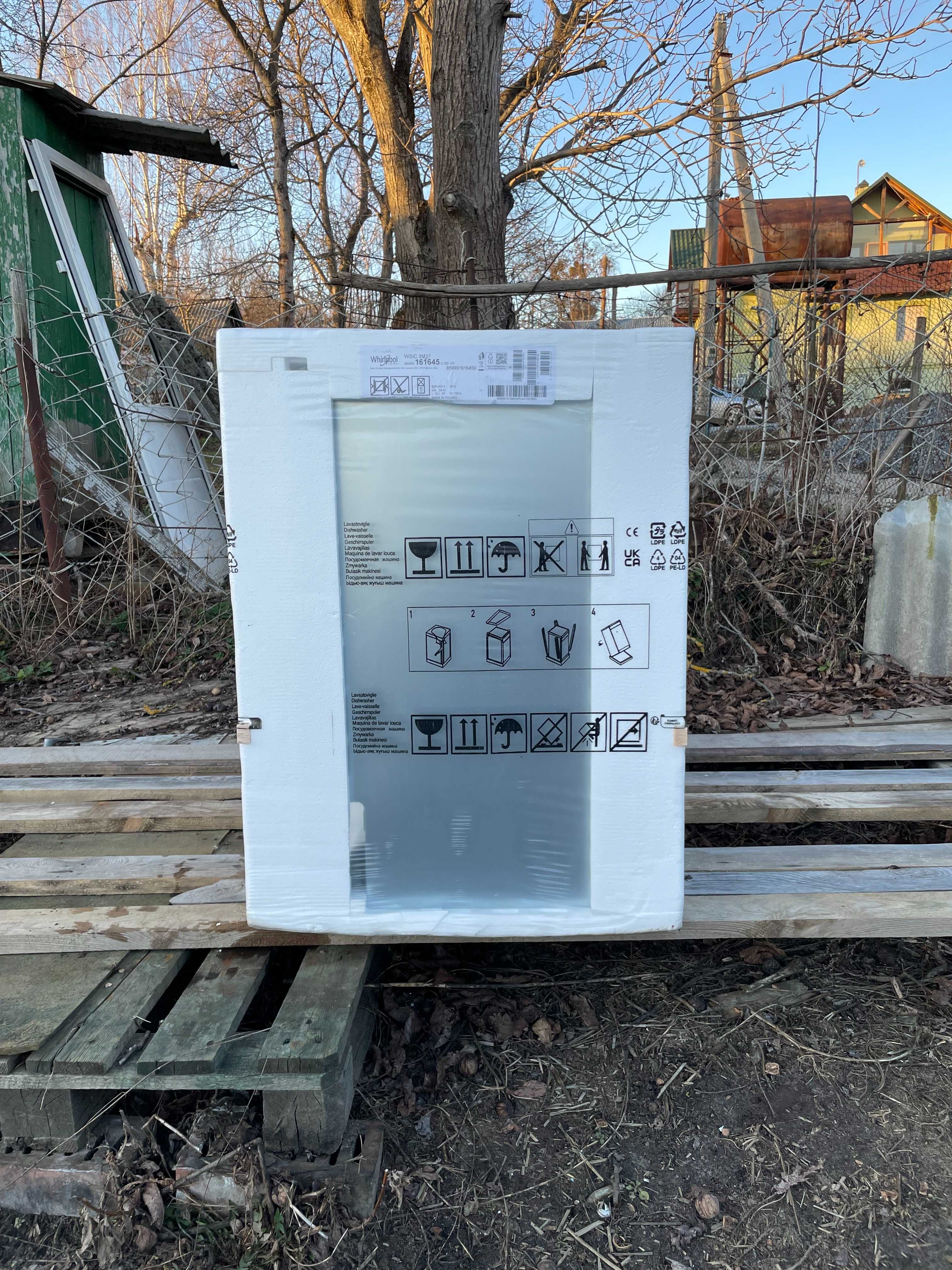 Посудомийна машина Whirlpool WSIC 3M27 Нові! Запечатані!