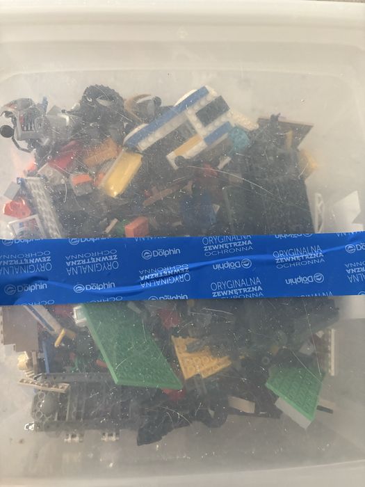 Pudło zestaw lego i nie tylko ponad 5 kg