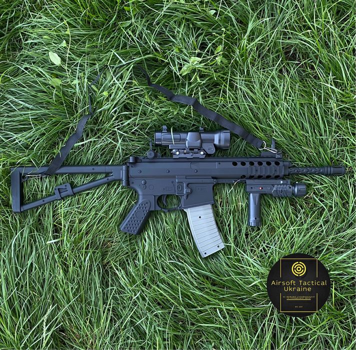 Автомат АР-15 PUBG PRO Kit +приціл\Іграшка