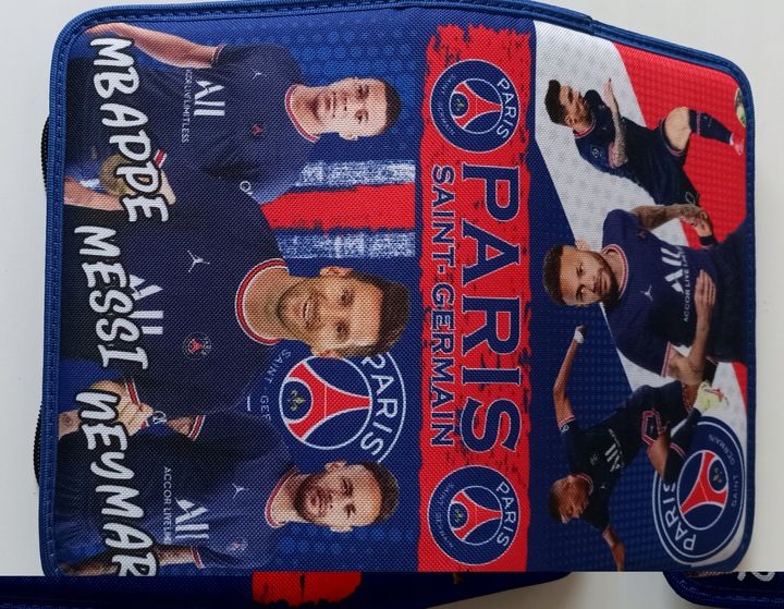 Piórnik Rozkładany Leo Messi Mbappe Neymar Psg