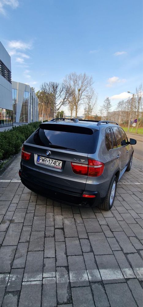 BMW X5 3.0d xdrive 235km salon PL przebieg 226tys km wersja 7-osobowa