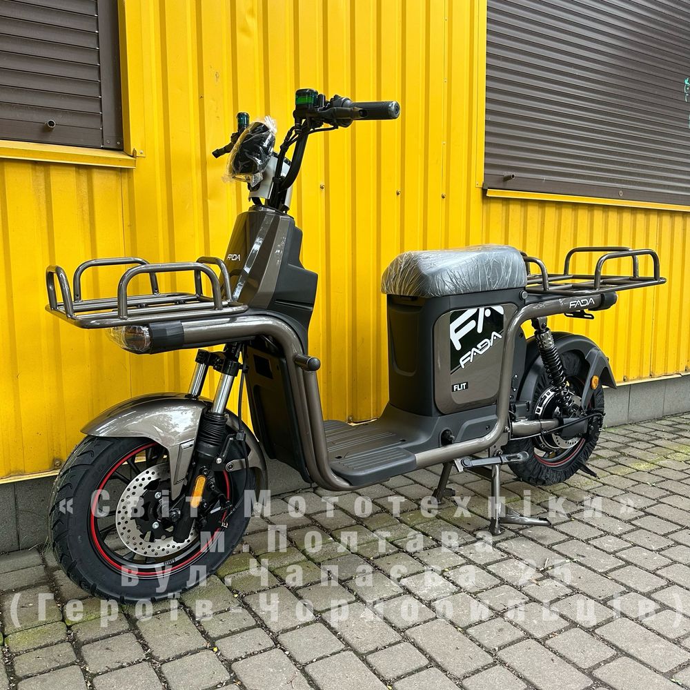 Новий електровелосипед Fada Flit 2 2025р. 1000W 72V20Ah Cargo грузовий