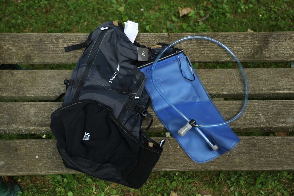 Nowy plecak biegowy, trailowy z bukłakiem Evadict Ultra 15l, XL