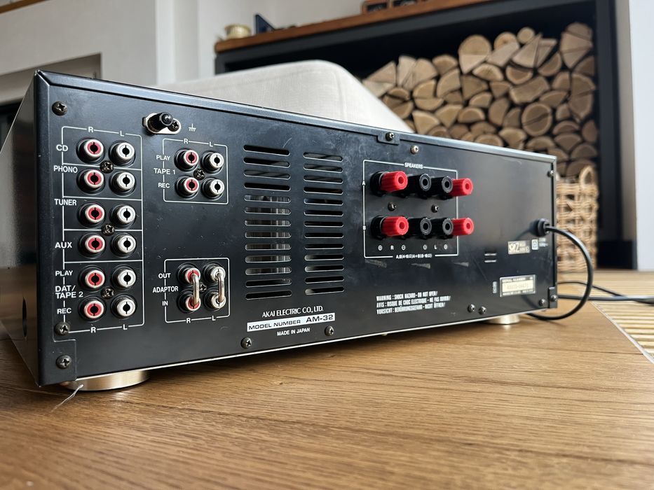 Усилитель AKAI AM-32, MM/MC, 50 Вт/канал / Япония / качественный звук