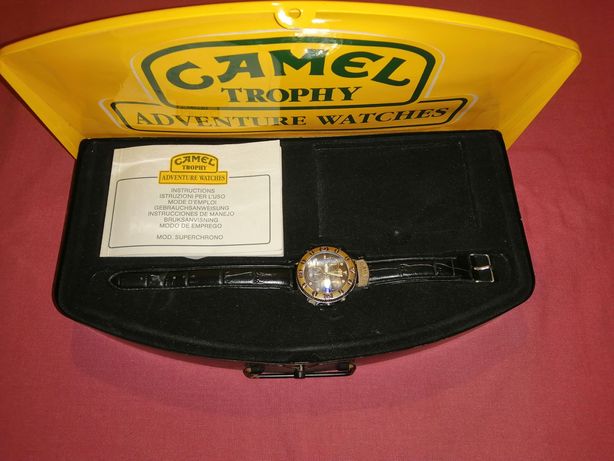 Relógio cronógrafo camel trophy