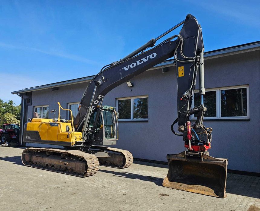 VOLVO EC220 DL Rototilt Inexator GPS 3D Leica Głowica Obrotowa ROTO