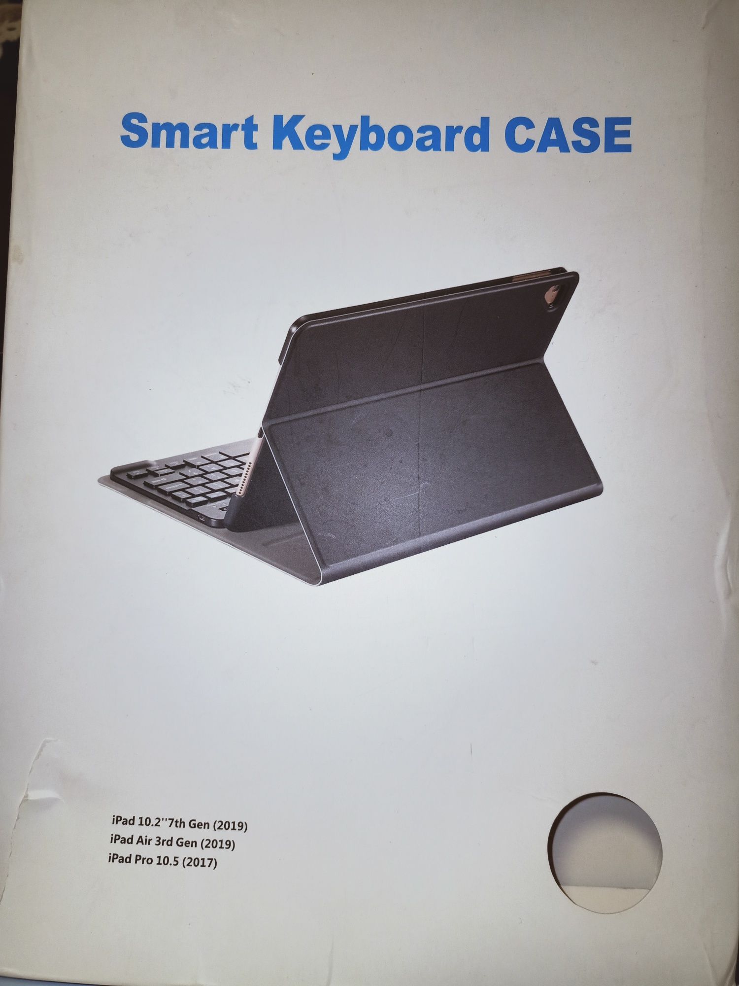 Чохол з блютуз клавіатурою smart keyboard case ipad 10.2