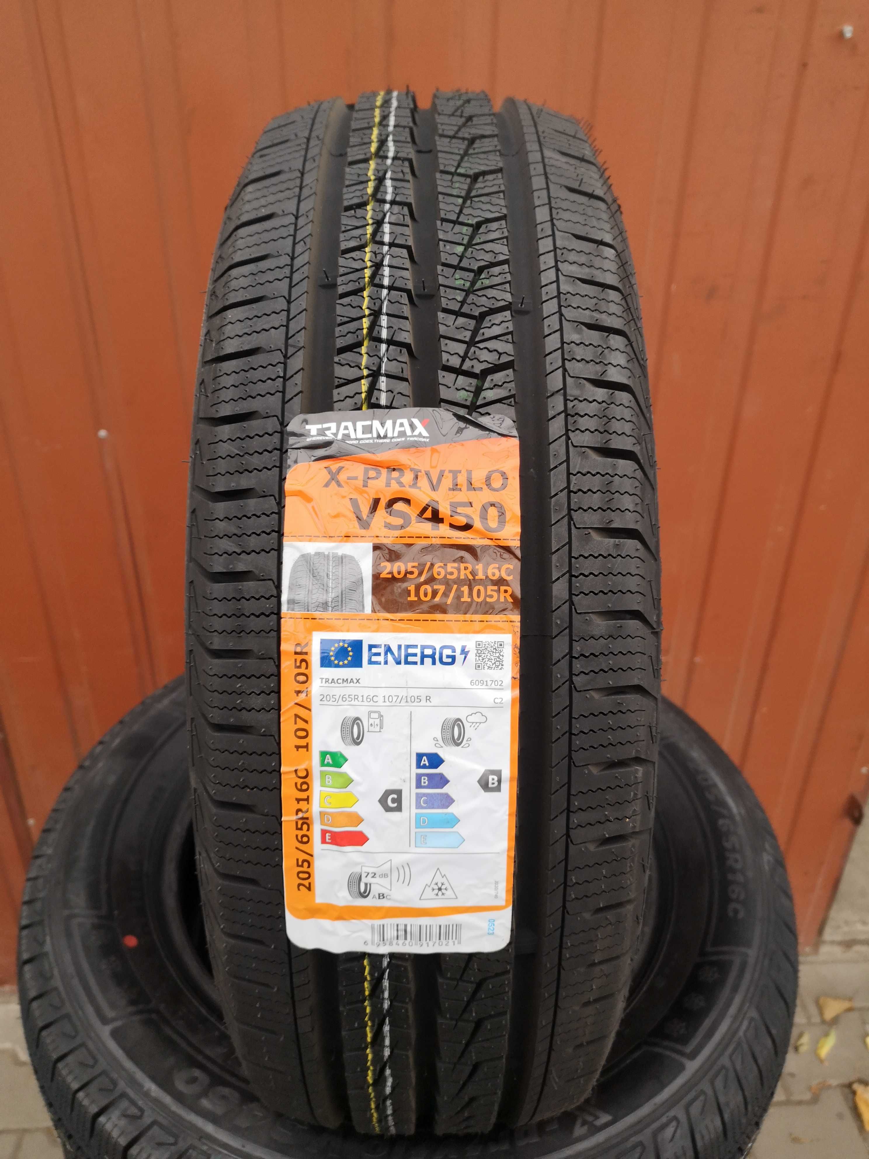 205/65 R16 C 107/105 R - Tracmax X-Privilo VS450 (1 sztuka) NOWE