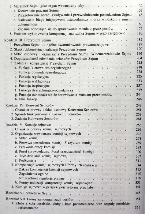 Organizacja wewnętrzna Sejmu Rzeczypospolitej Polskiej, Zubik, NOWA!