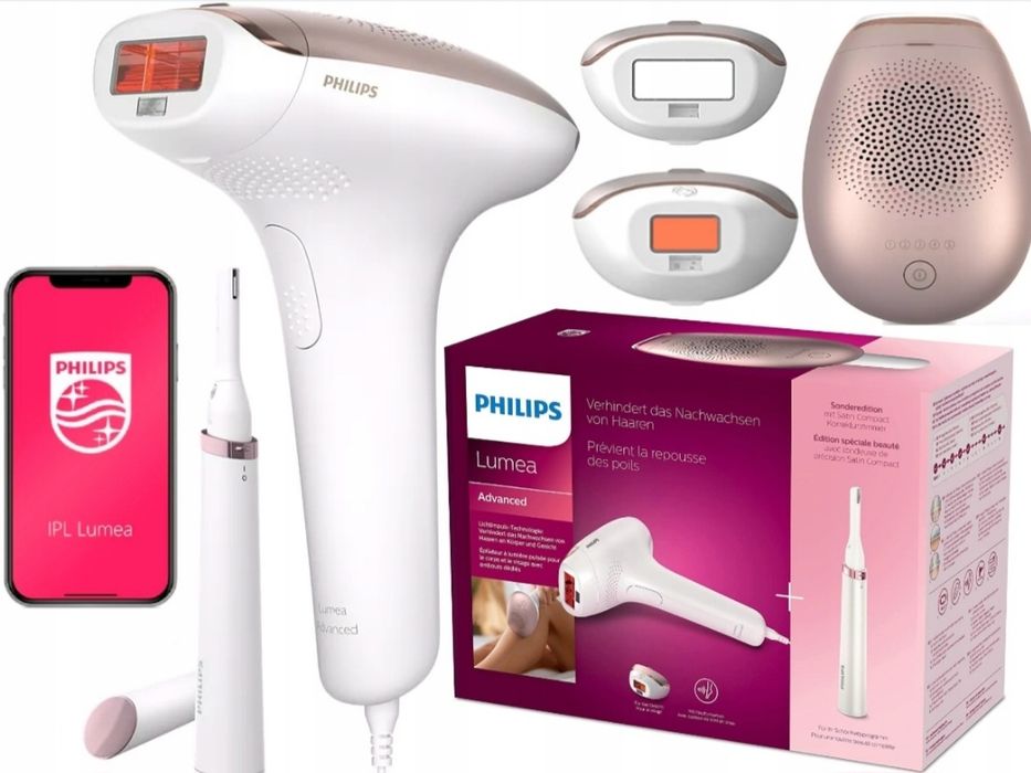 Depilator Philips Depilator IPL(gwarancja do 2026 roku) + trymer + 2 n