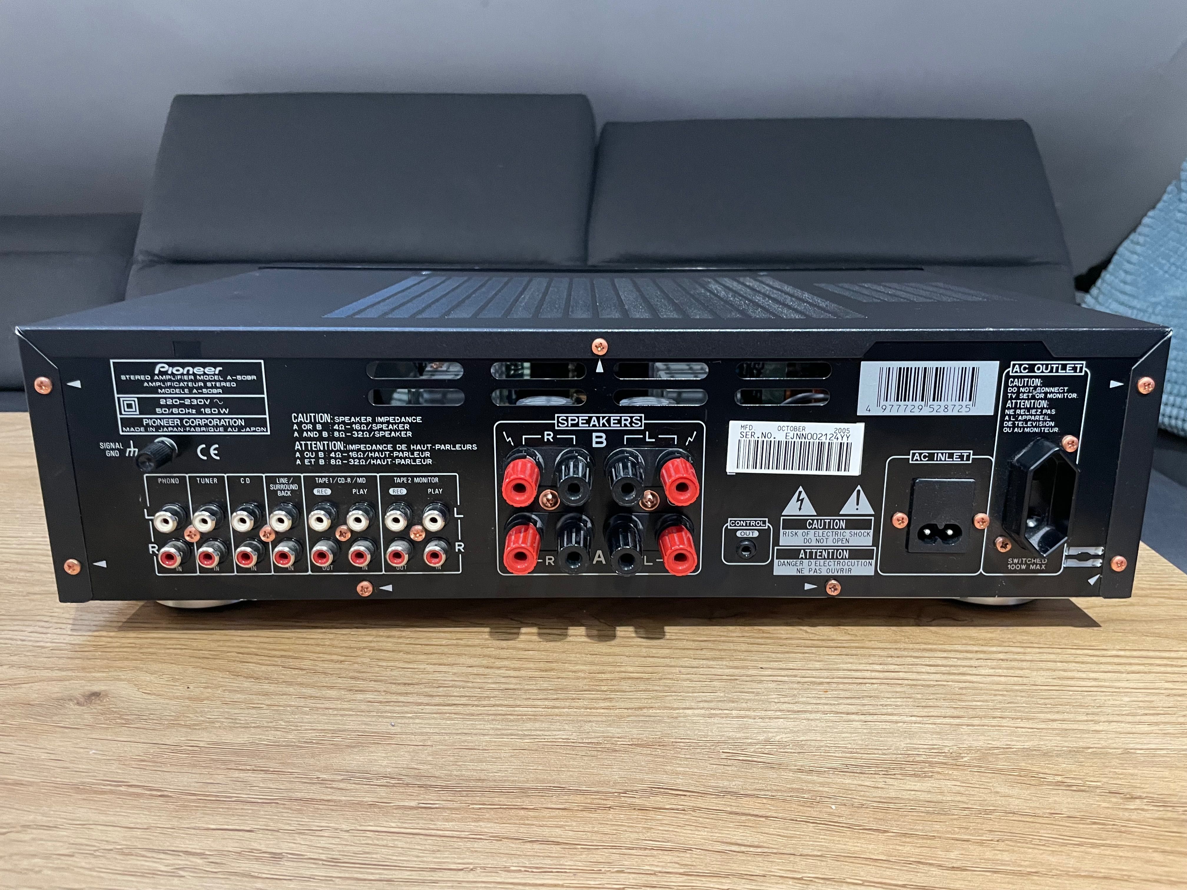 Wzmacniacz stereo PIONEER A-509R, bardzo dobra jakość