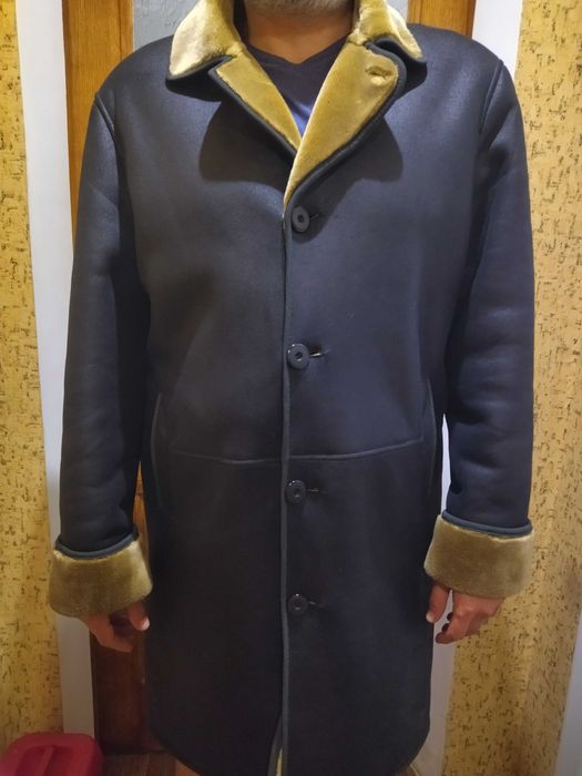 Дублёнка мужская (заменитель) 52-54 р.