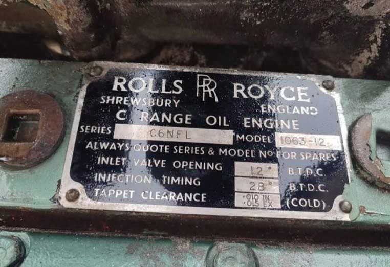 Agregat Prądotwórczy Rolls - royce 150 kVA 120 kW