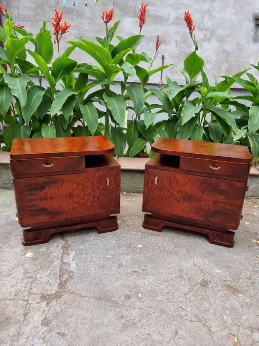 Stare szafki Art Deco, mahon, antyk, vintage