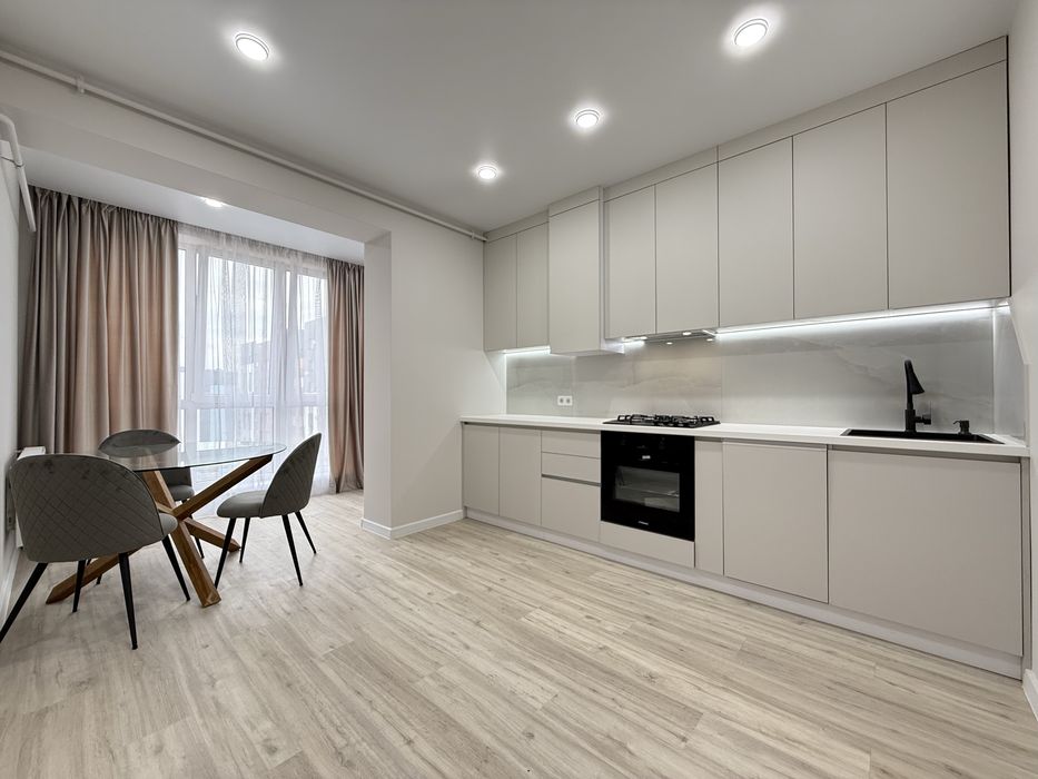 1-Кімнатна «На Щасливому» Нова, Сучасна, Укомплектована!