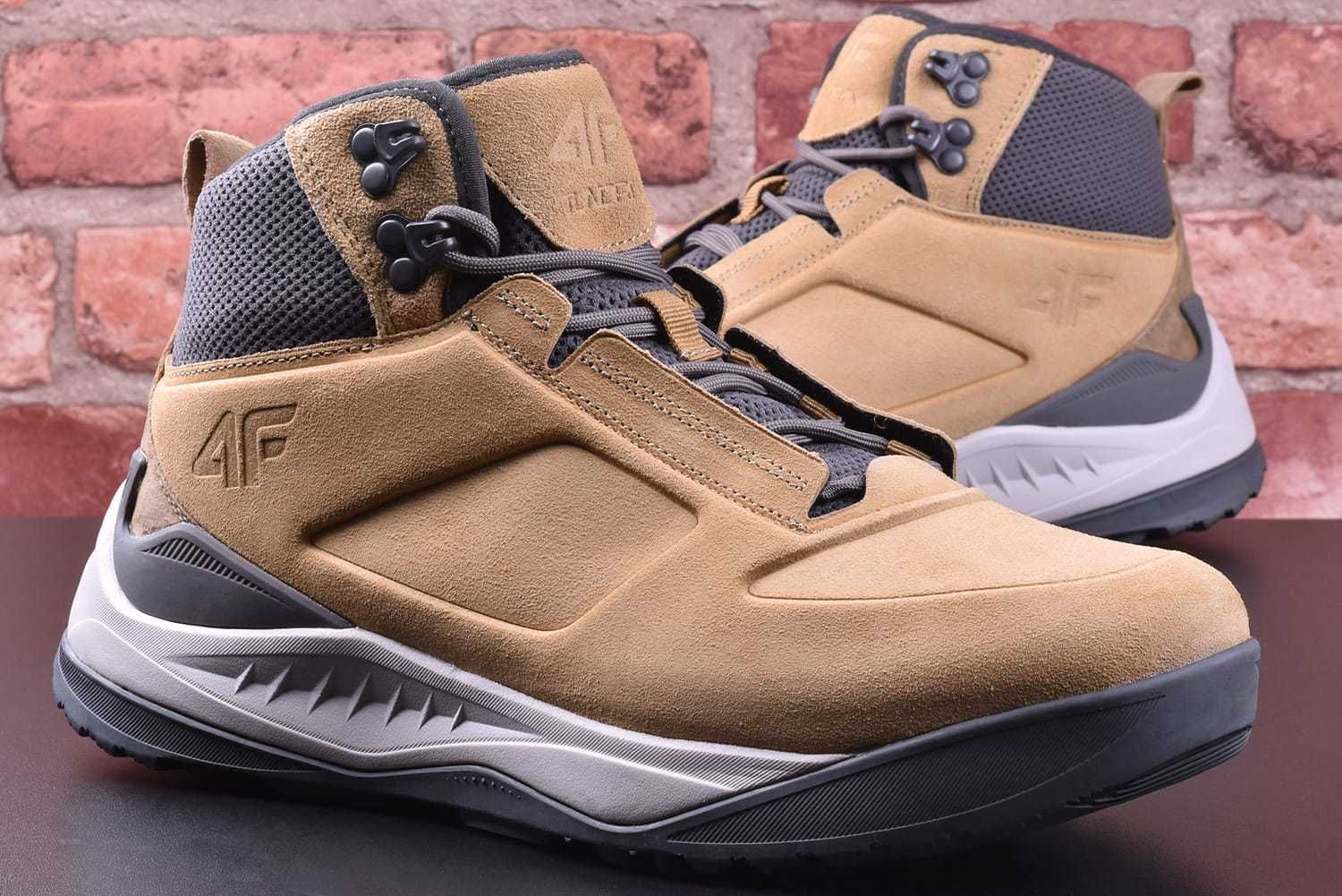 Buty Męskie Zimowe 4F Tundra skórzane -83 - 46 [WYSYŁKA 24H]
