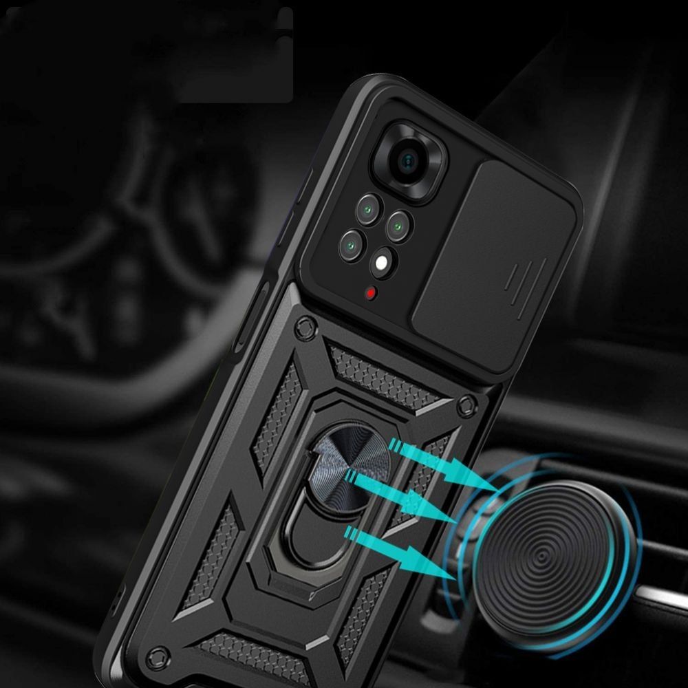 Etui Camshield Pro Do Xiaomi Redmi Note 11 / 11S Black