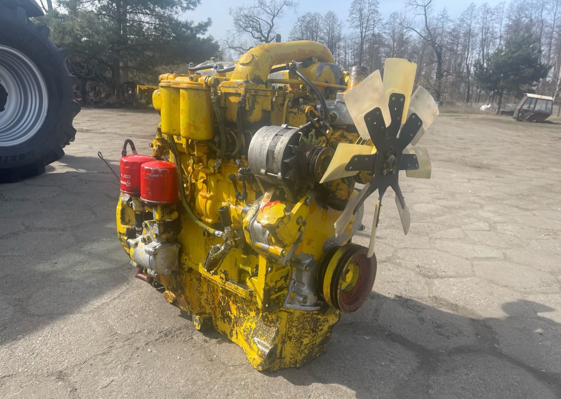 Silnik Ursus Zetor 4 cylindrowy TURBO z Agregatu 100 KM 1014,10145