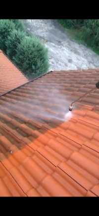Malowanie dachu, mycie dachu, czyszczenie dachówki, renowacja dachu